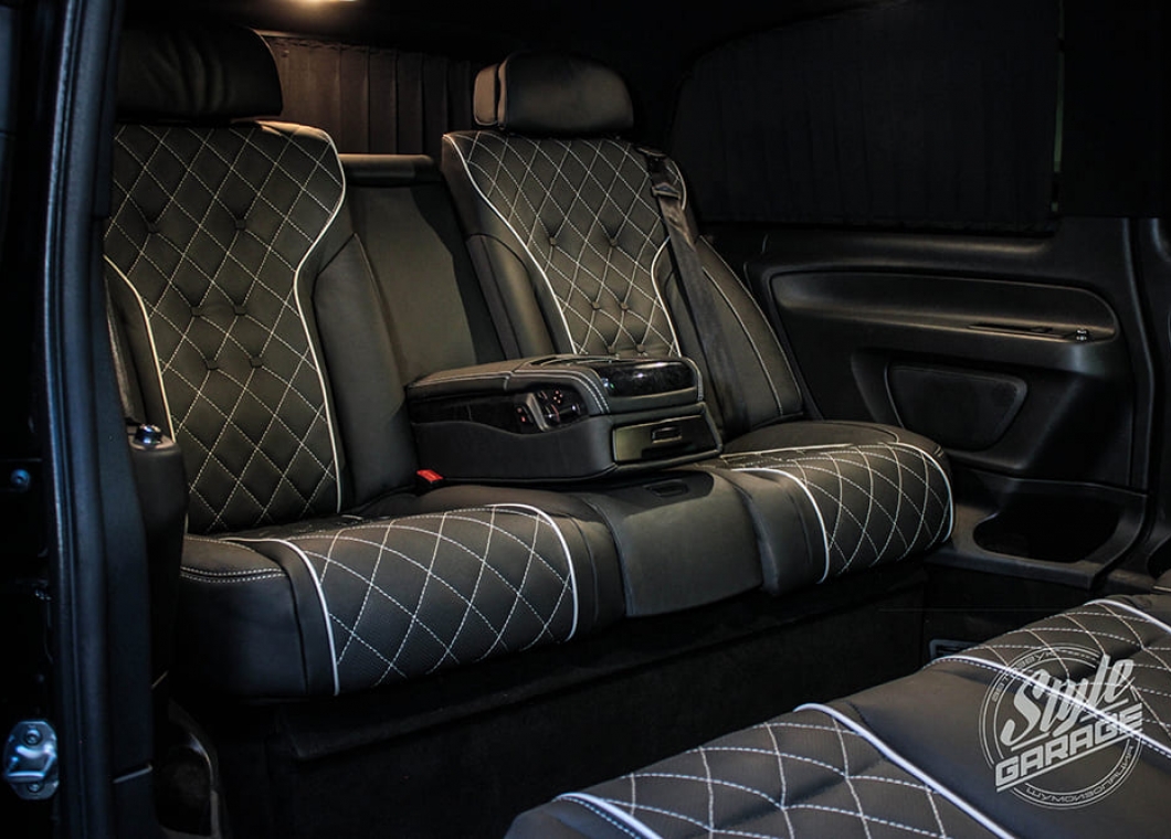 Перетяжка салона Mercedes-Benz Vito
