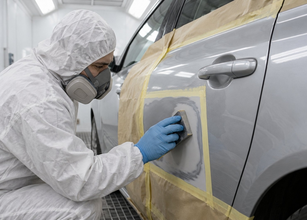 Локальная и частичная покраска авто