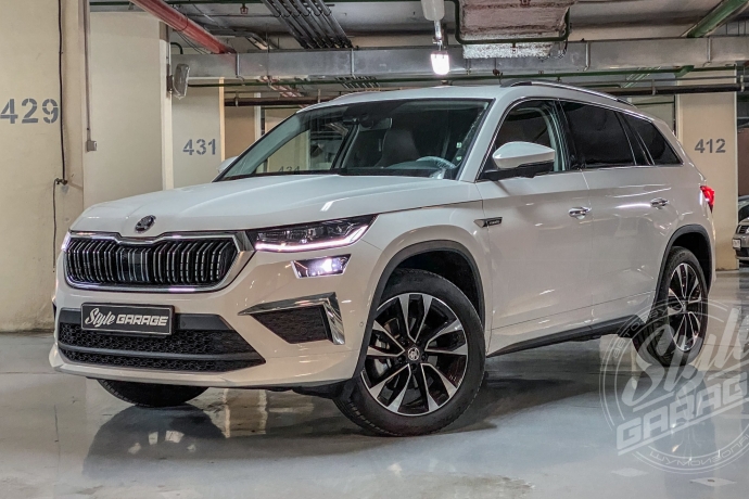 Skoda Kodiaq рестайлинг (салон)